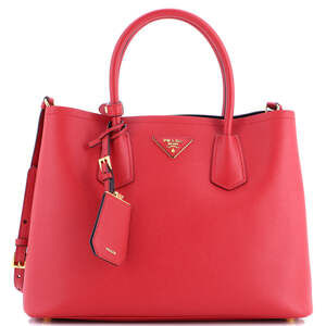 Prada Cuir Double Tote Saffiano Leather #202147P18B